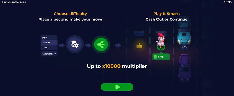 Spain - uncrossable rush slot